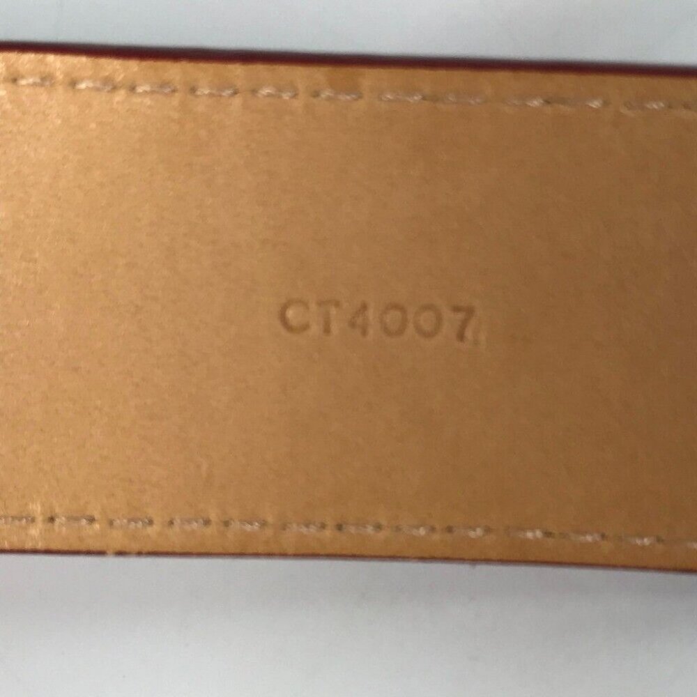 LOUIS VUITTON MonogramVernis Ceinture belt MonogramVernis Red - Picture 4 of 10